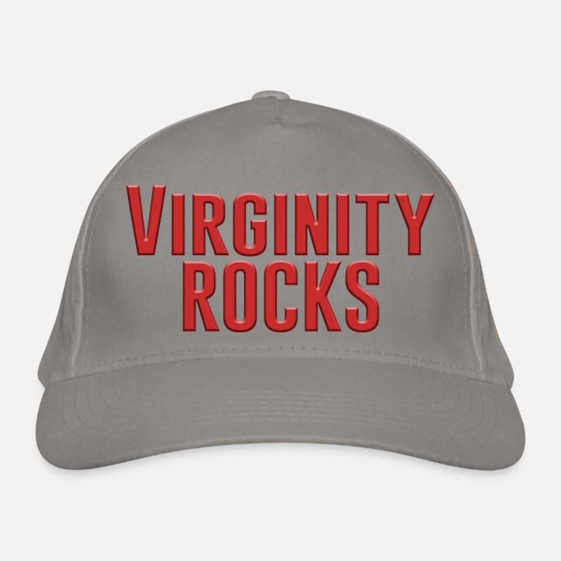 The Virginity Rocks Organic Baseball Cap