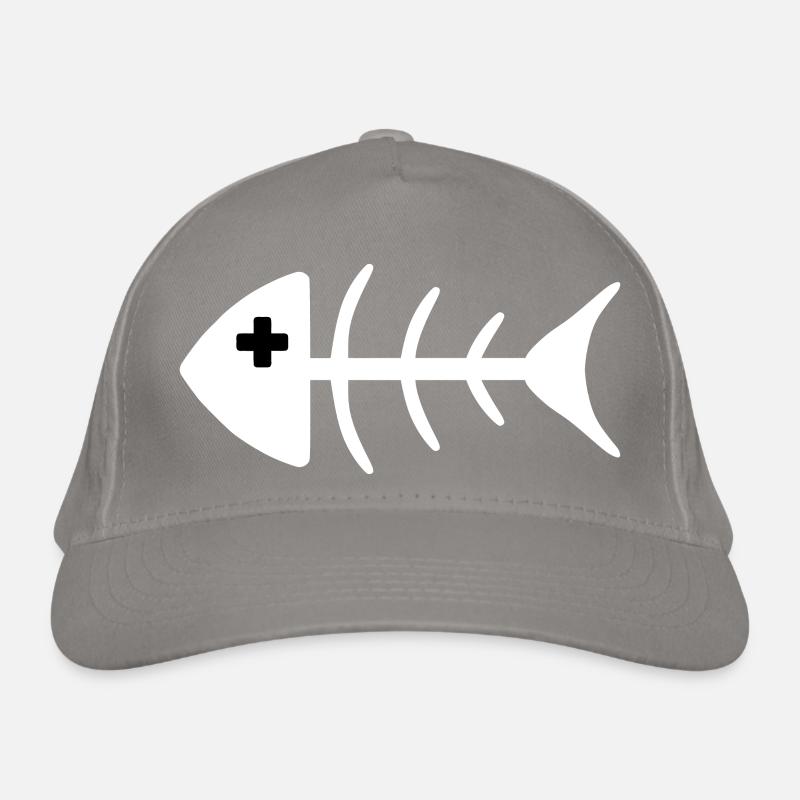 DEAD HOUTA WHITE Organic Baseball Cap