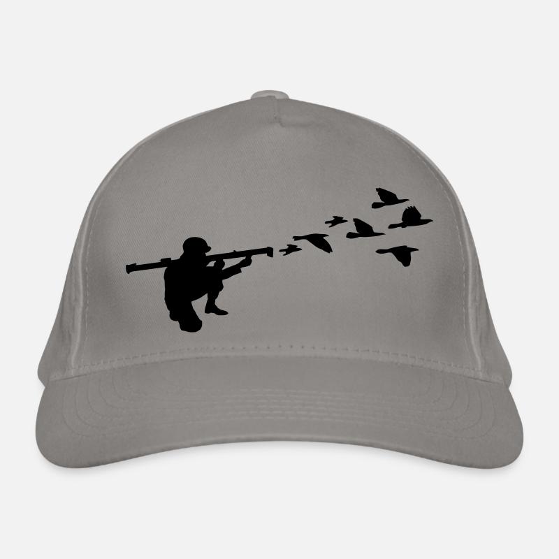 vol libre d'oiseaux bazooka soldat Casquette classique bio