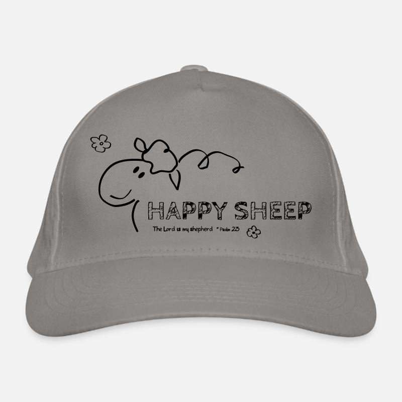 Mouton heureux Casquette classique bio
