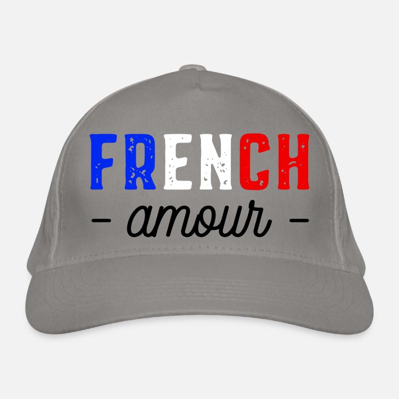 French amour Casquette classique bio