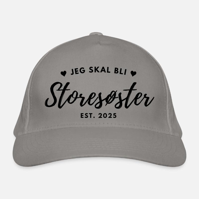 Im Jahr 2025 werde ich eine große Schwester sein Bio-Baseballkappe