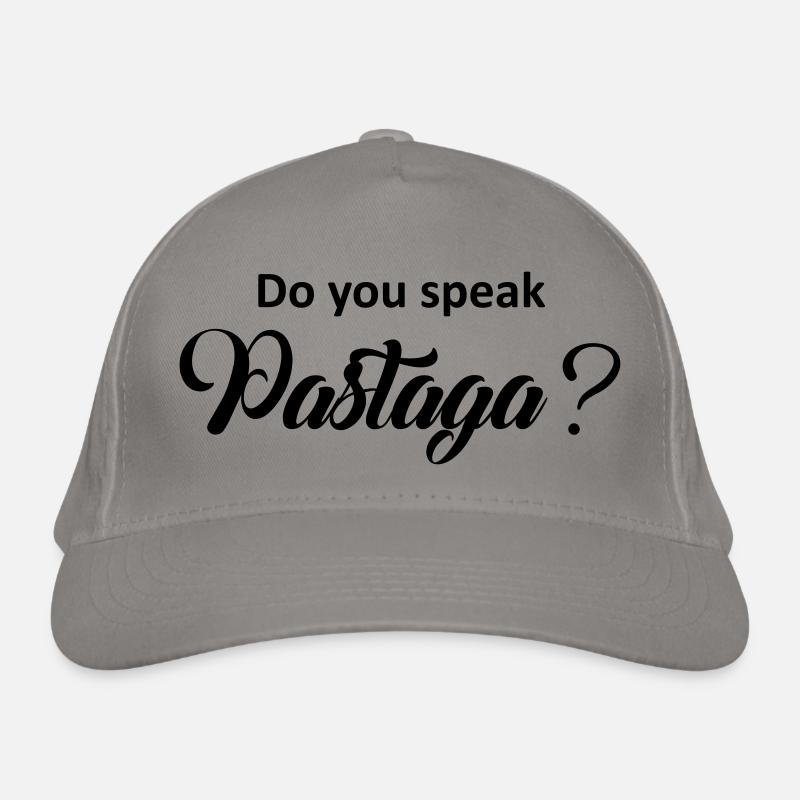 Sprechen Sie Pastaga ? Bio-Baseballkappe