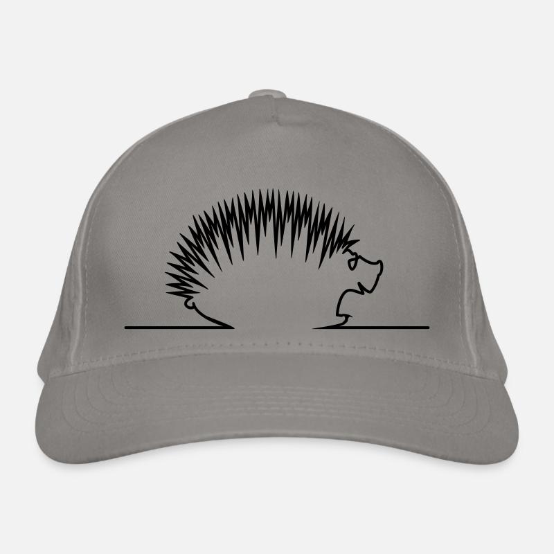 Igel / hedgehog (1c) Bio-Baseballkappe