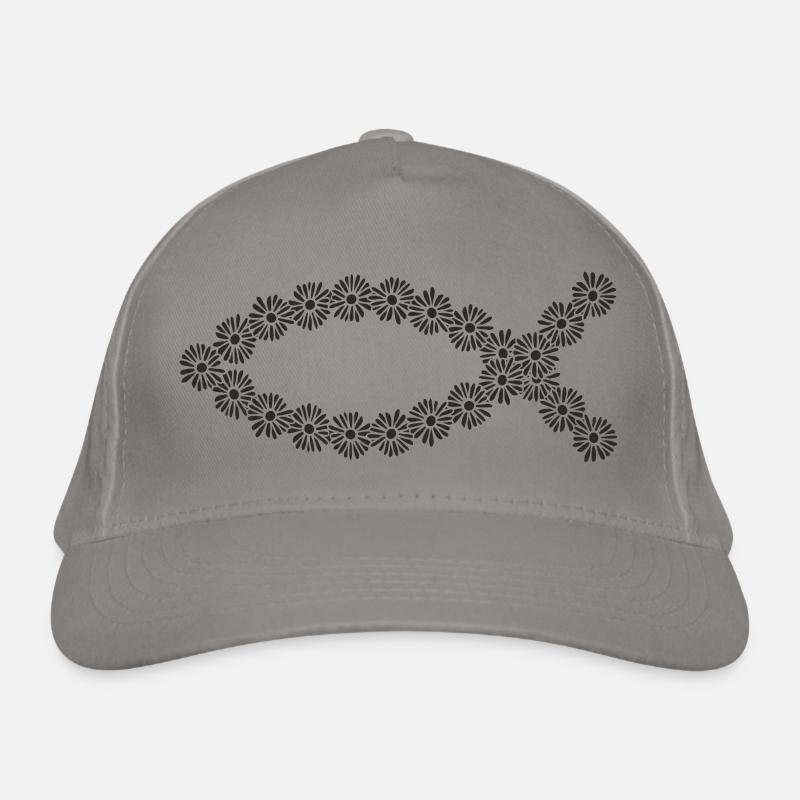 Fish Organic Baseball Cap