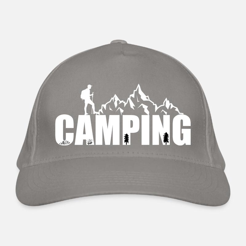Camping Bio-Baseballkappe