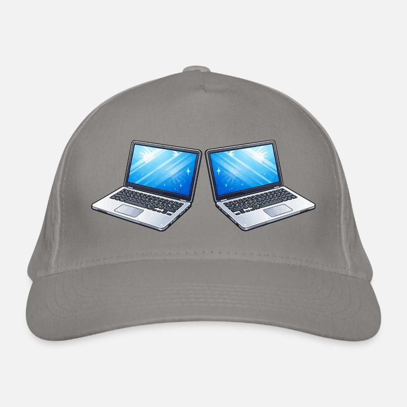 Laptop Organic Baseball Cap