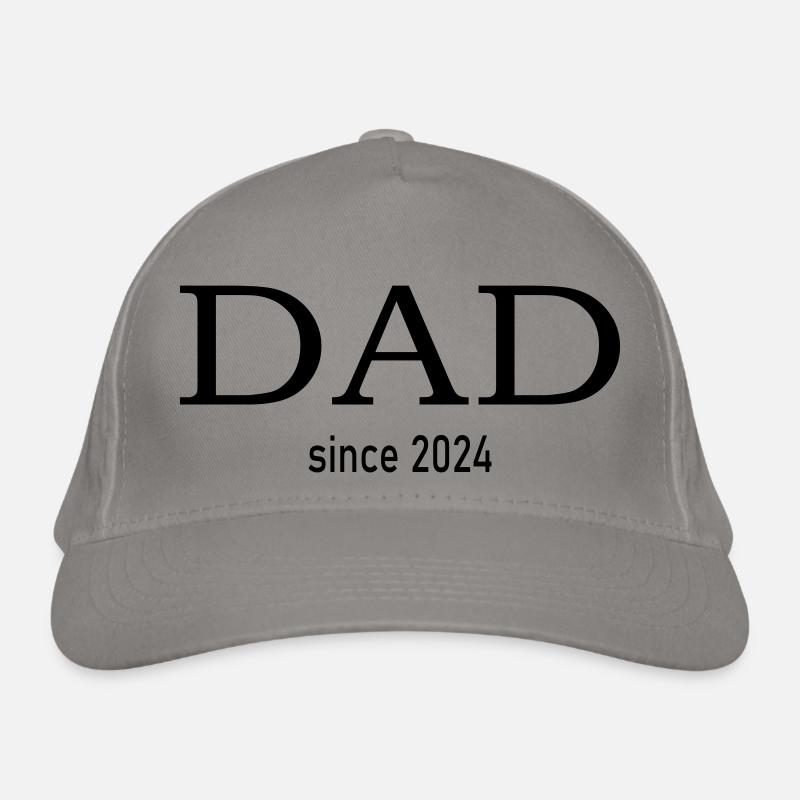 dad since 2024 Bio-Baseballkappe