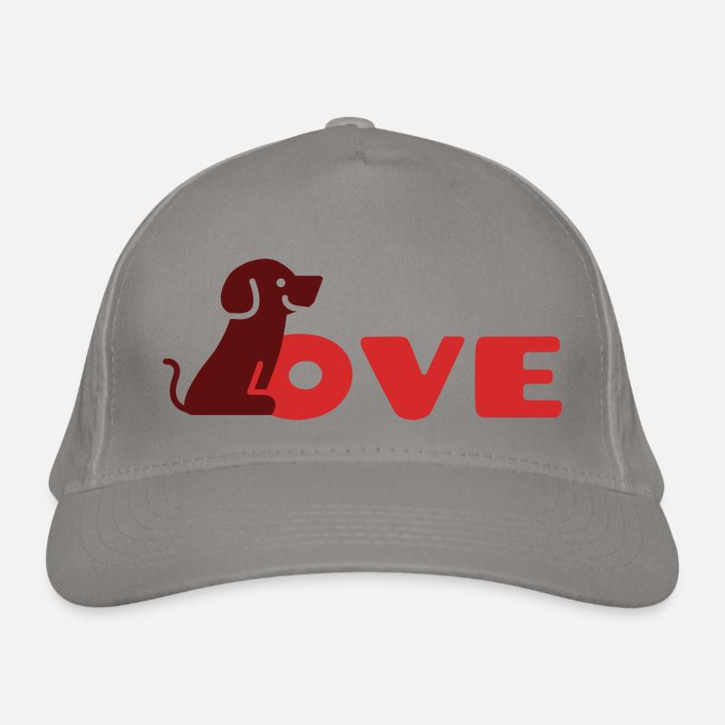 « Mon chien est mon Valentin » Casquette classique bio