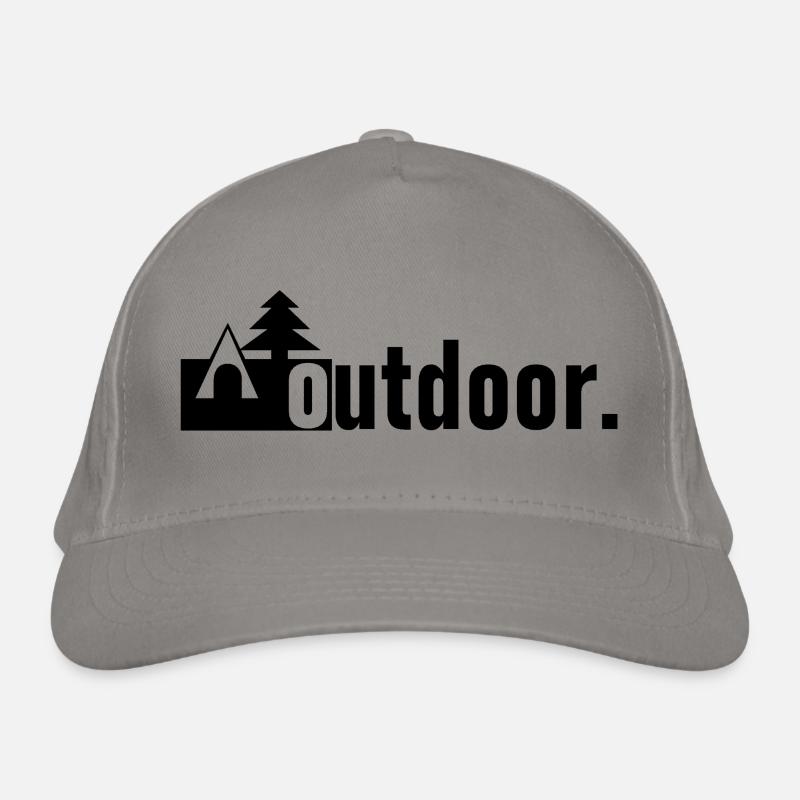 OUTDOOR BLACK Bio-Baseballkappe