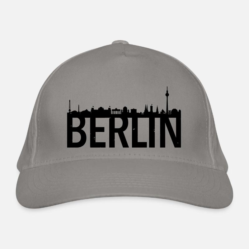 Skyline de Berlin Casquette classique bio