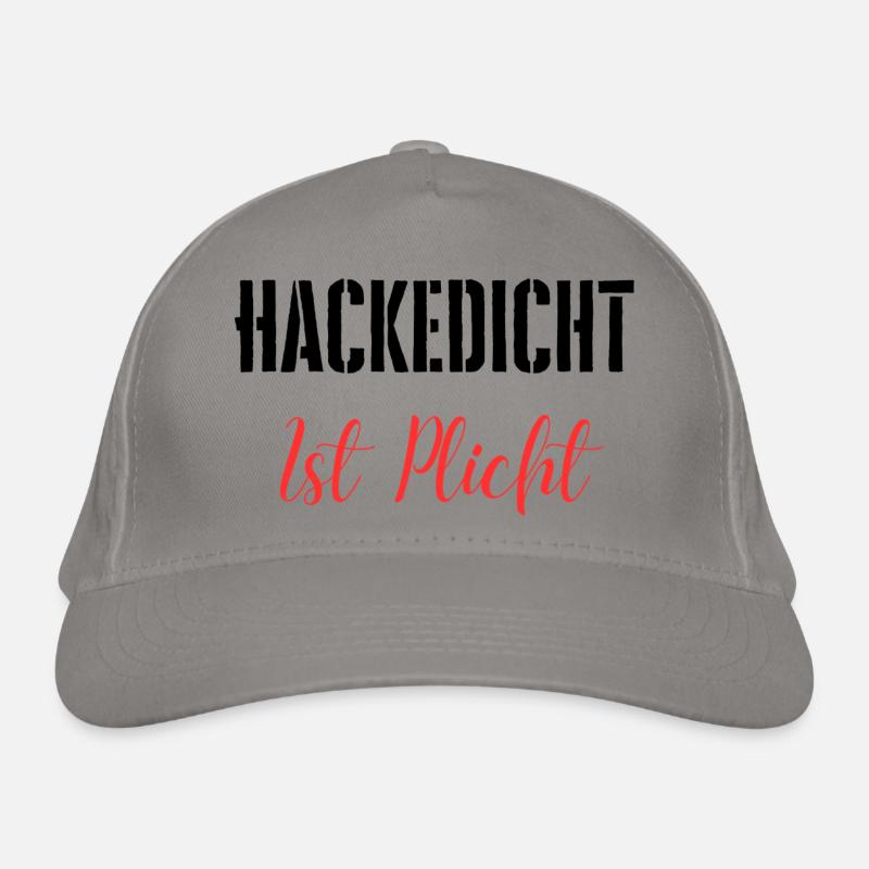 Hackedicht is mandatory Organic Baseball Cap