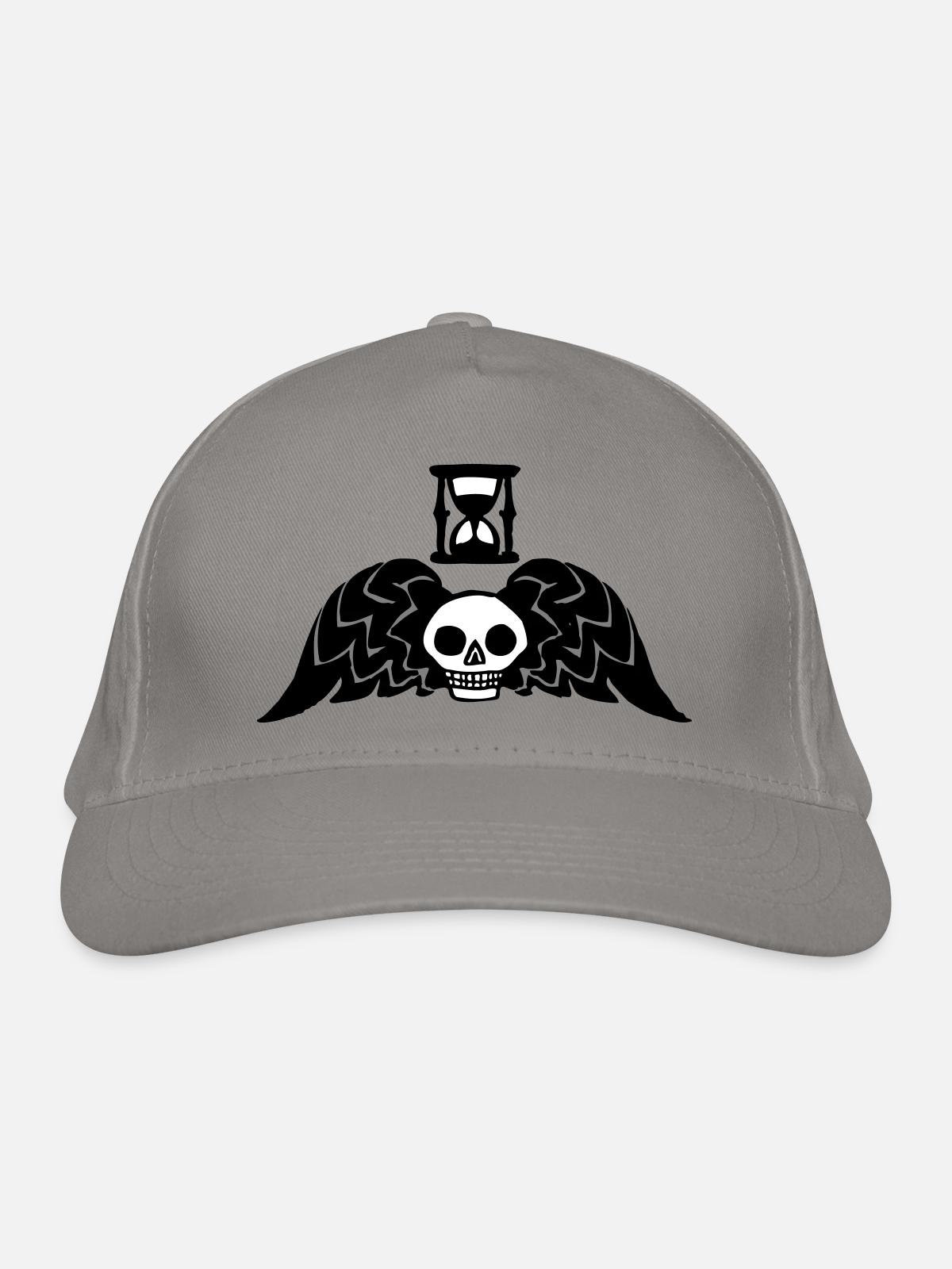 Tempus Fugit - Organic Baseball Cap - light grey - Front