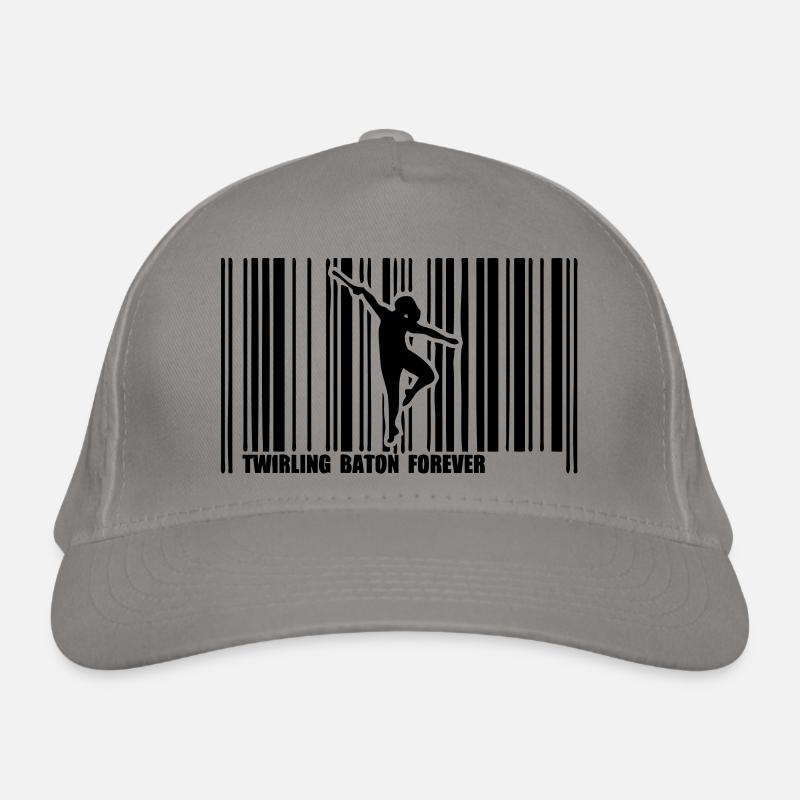 Barcode-Tänzer wirbelnden baton1 Bio-Baseballkappe