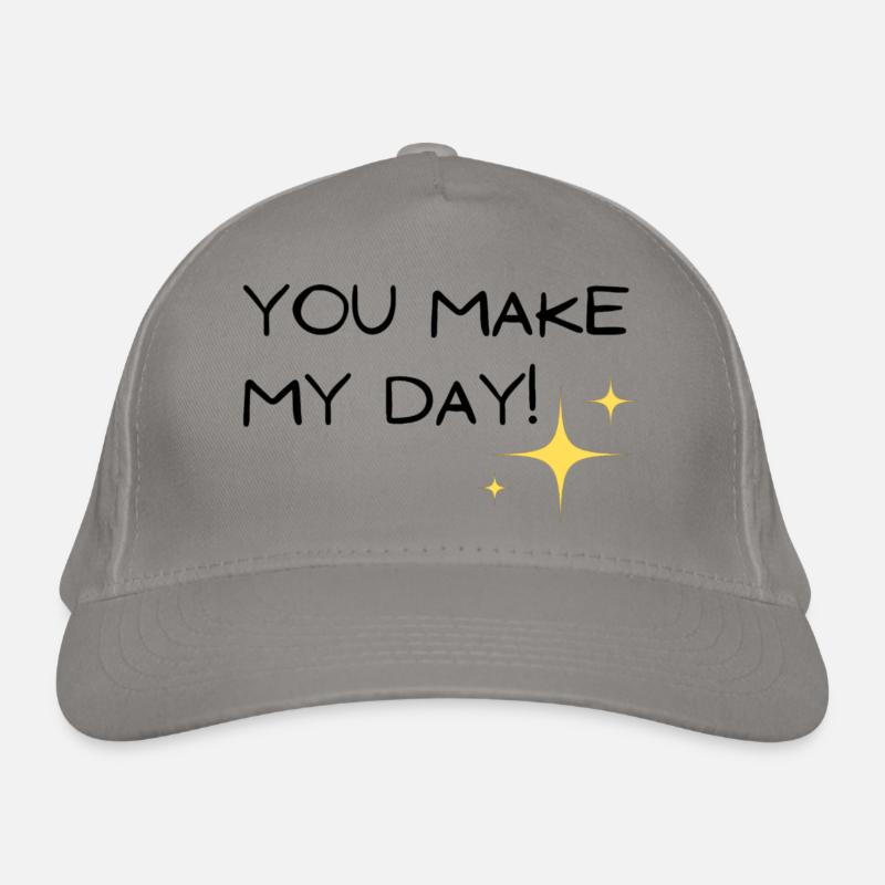 Tu fais ma journée Casquette classique bio