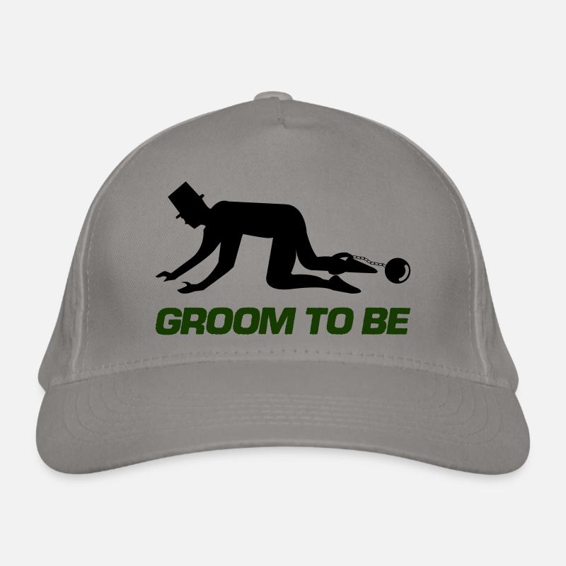 Futur marié Casquette classique bio