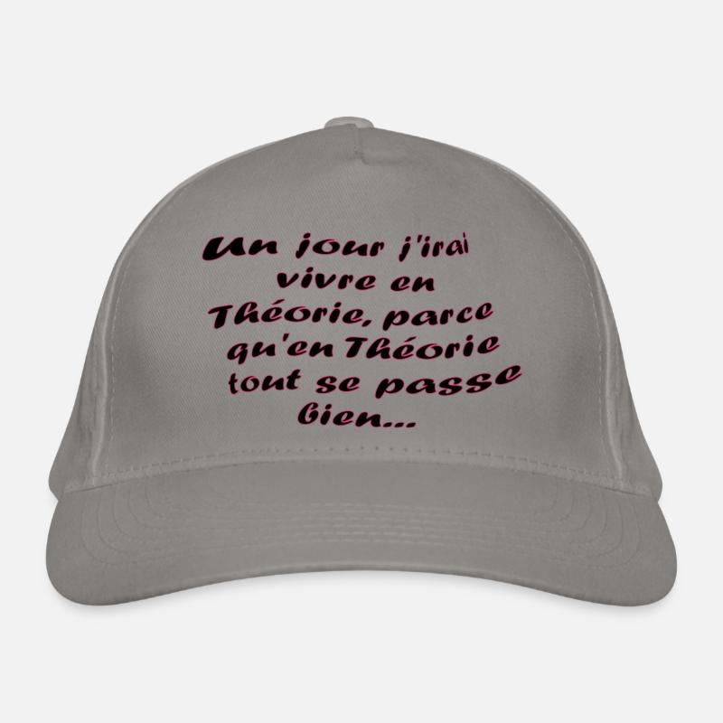 Phrase théorie Casquette classique bio
