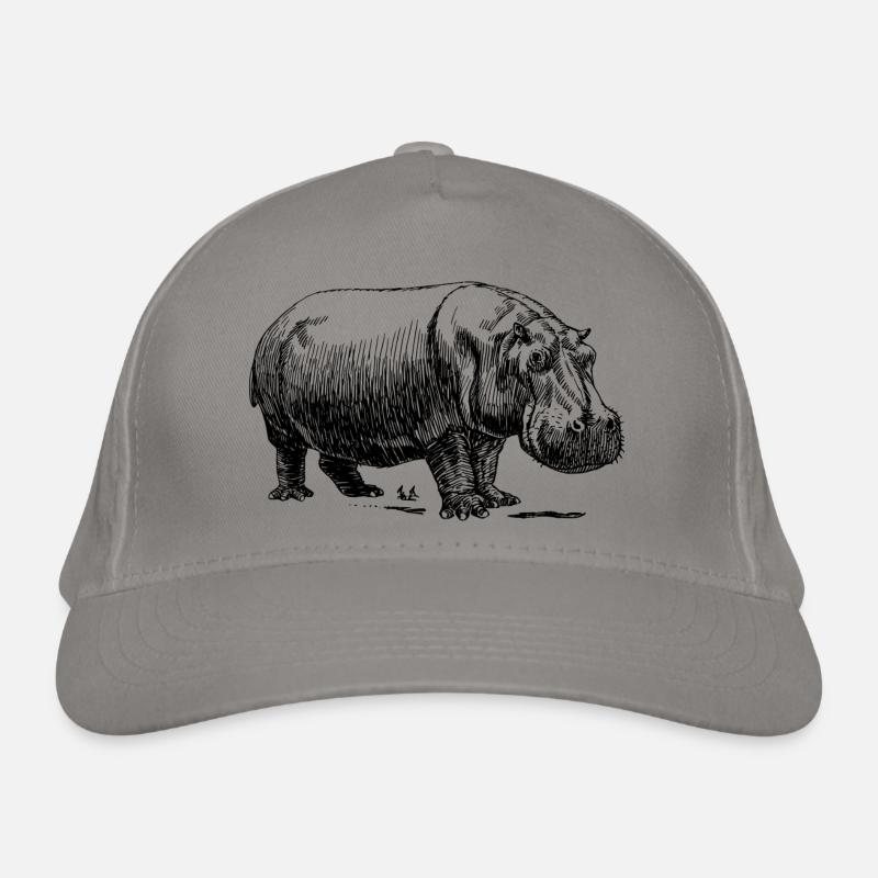 hippopotame Casquette classique bio