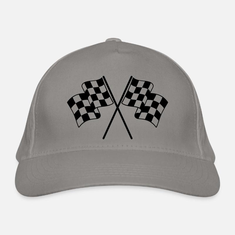 Drapeaux à Damier Casquette classique bio