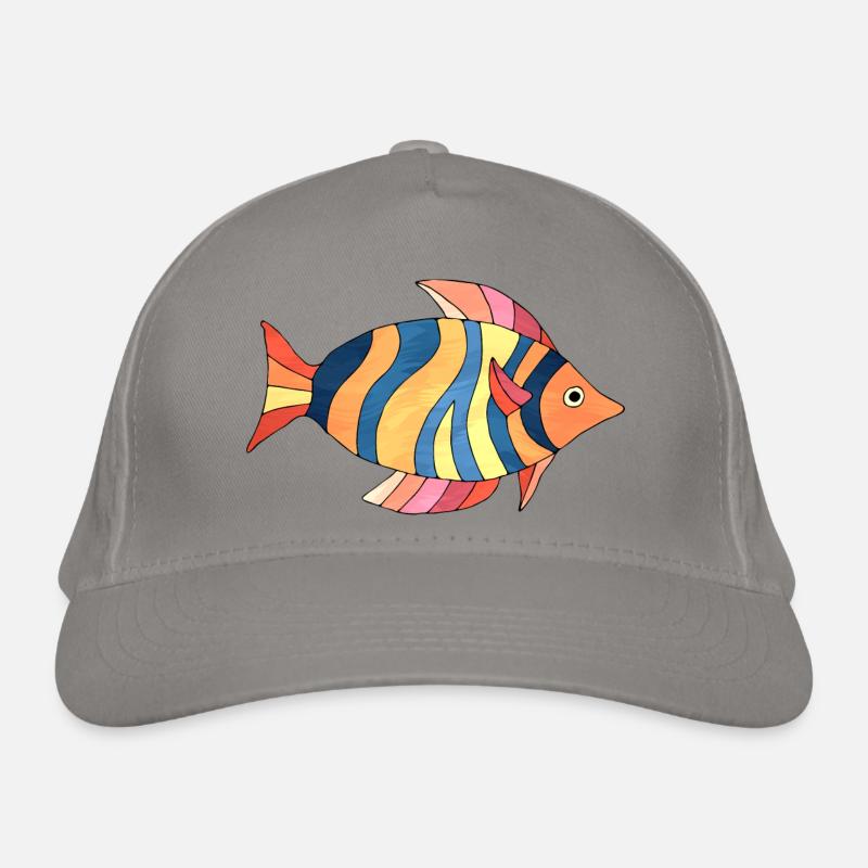 Fish Organic Baseball Cap