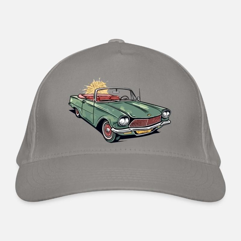 Französisches Cabriolet Bio-Baseballkappe