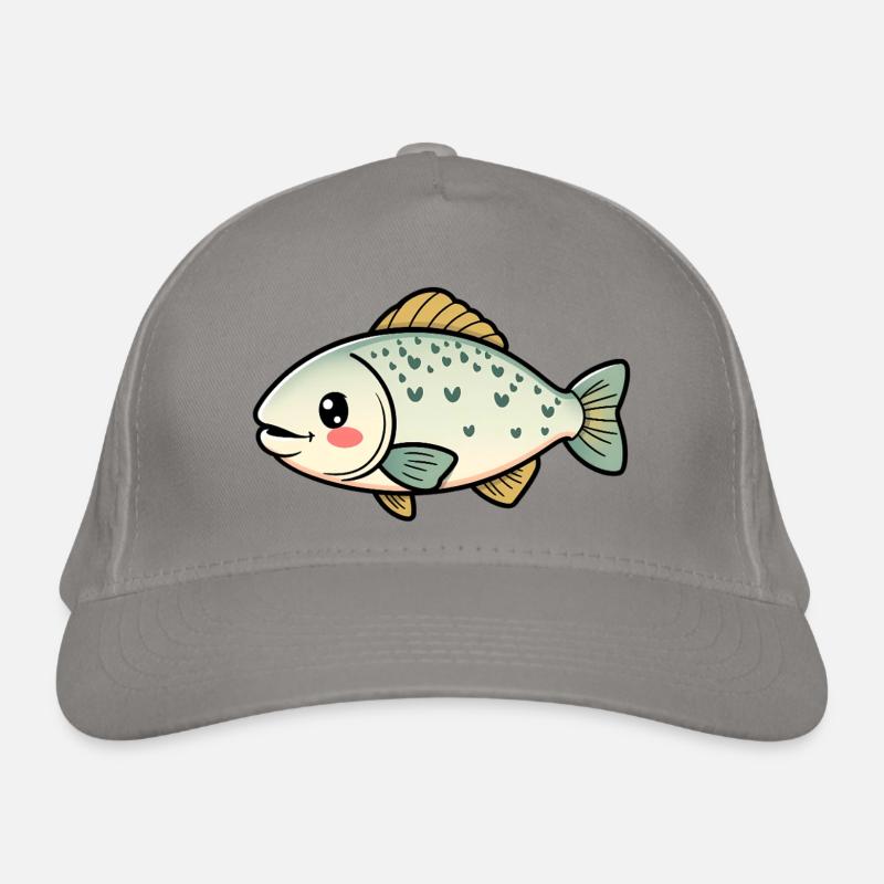 Trout fish Organic Baseball Cap