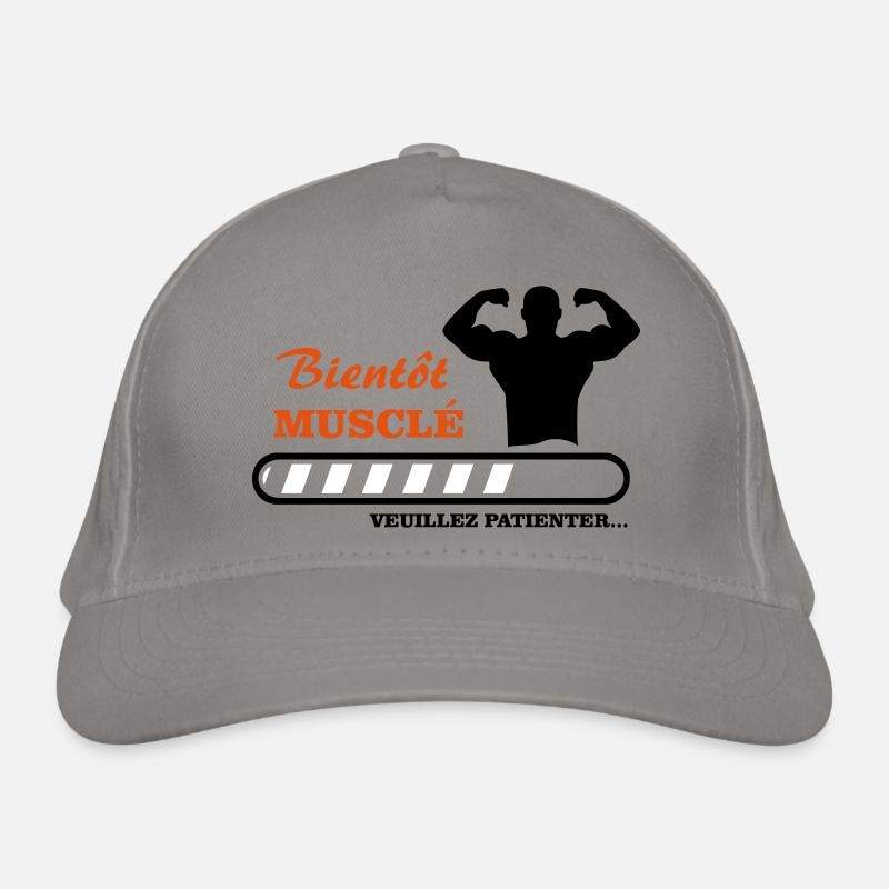 Bientôt musclé  Casquette classique bio