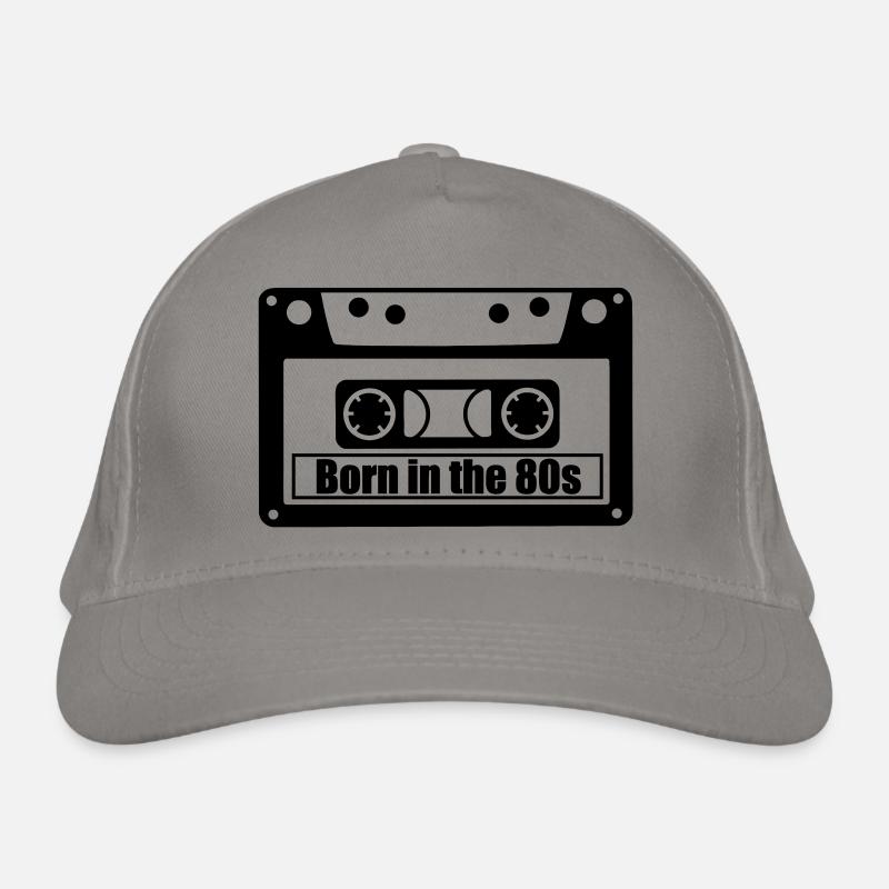 born in the 80s Bio-Baseballkappe