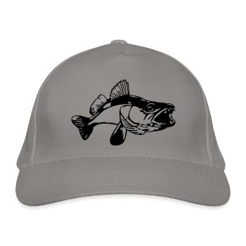 Zander Maul - Bio-Baseballkappe - Hellgrau - Vorne