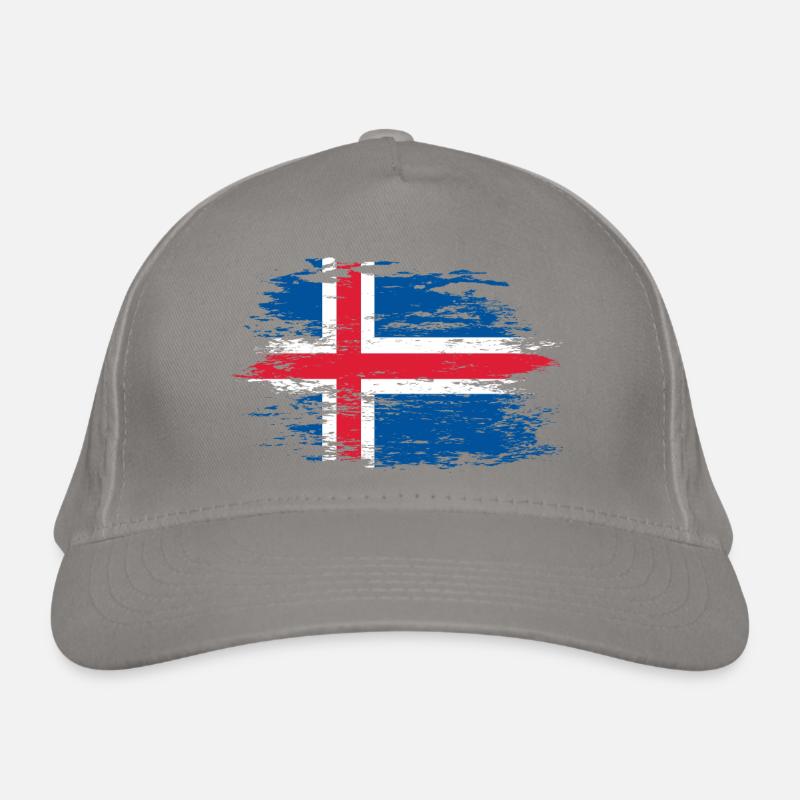 Islande utilisé Casquette classique bio
