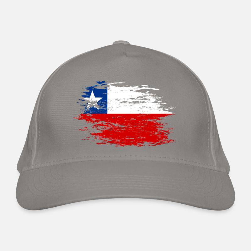Chile Flagge used Bio-Baseballkappe