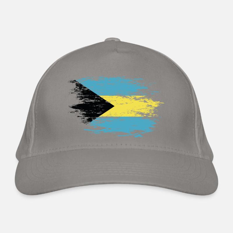 Bahamas flag used Organic Baseball Cap