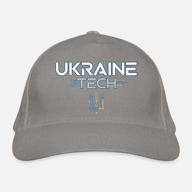 Ukraine Tech Crest Circuit Bio-Baseballkappe