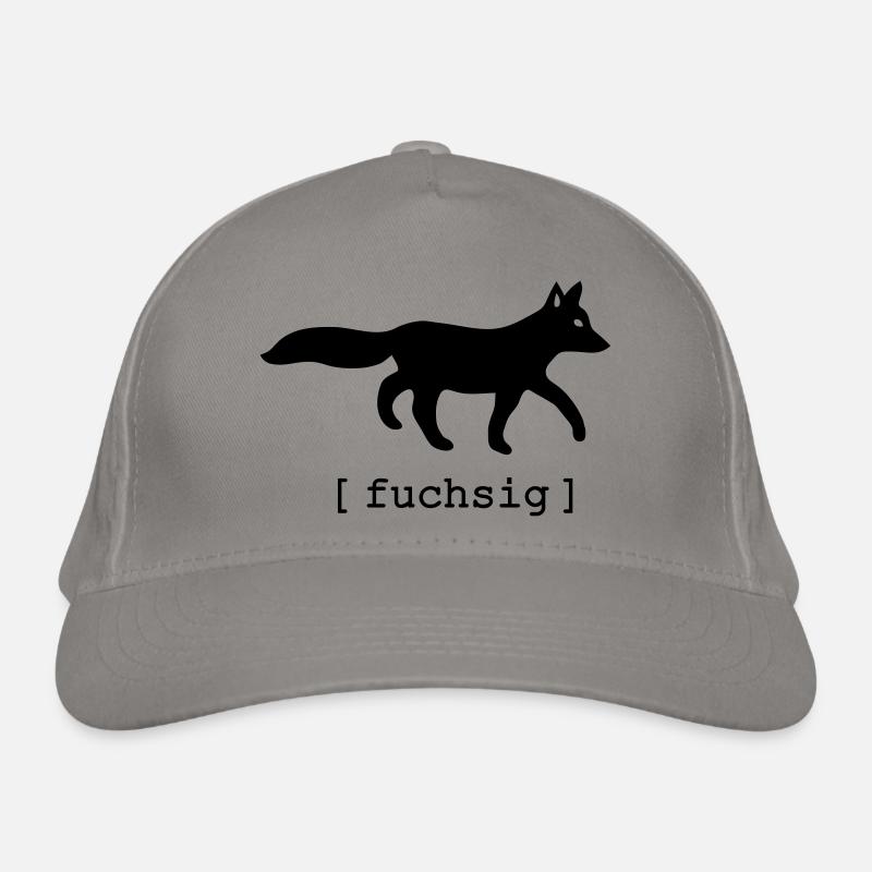 Fuchs fuchsig wild tier Bio-Baseballkappe