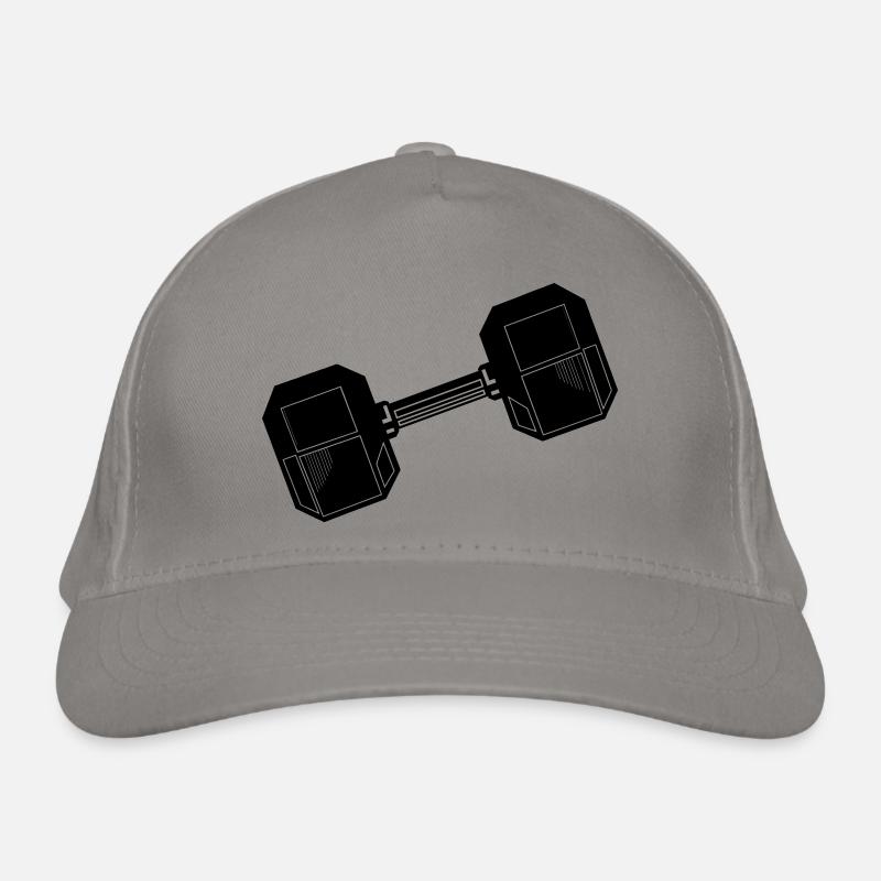 Dumbbell weighthalter Organic Baseball Cap