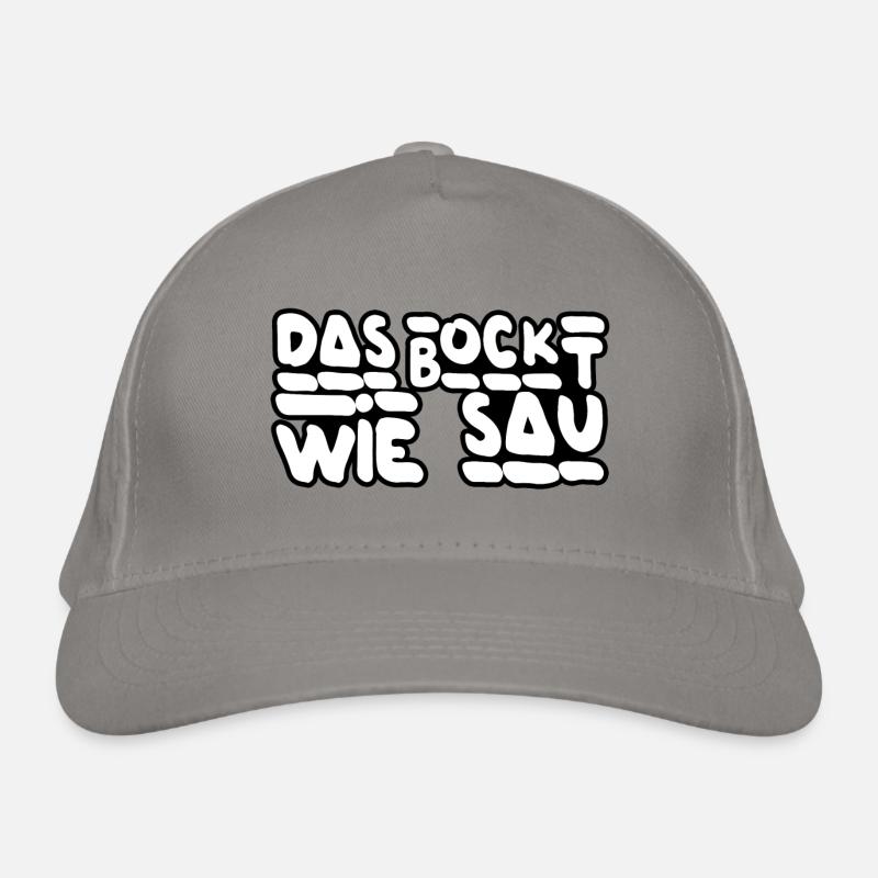 Das Bockt Bio-Baseballkappe