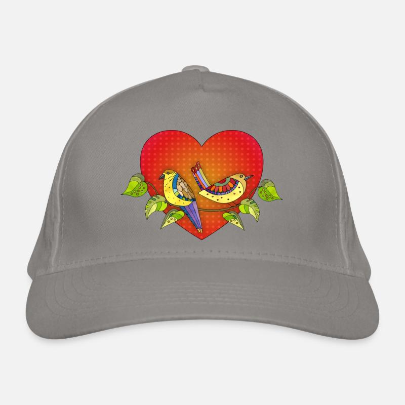 Oiseaux Casquette classique bio
