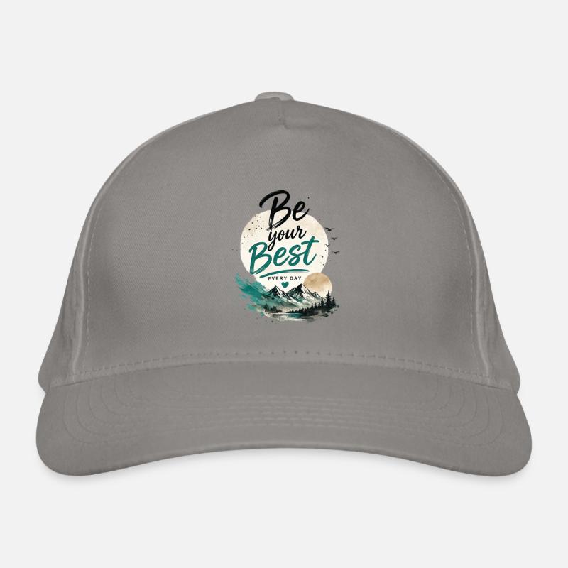 Sei jeden Tag der Beste Bio-Baseballkappe