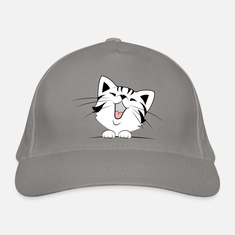 Cute cat Organic Baseball Cap