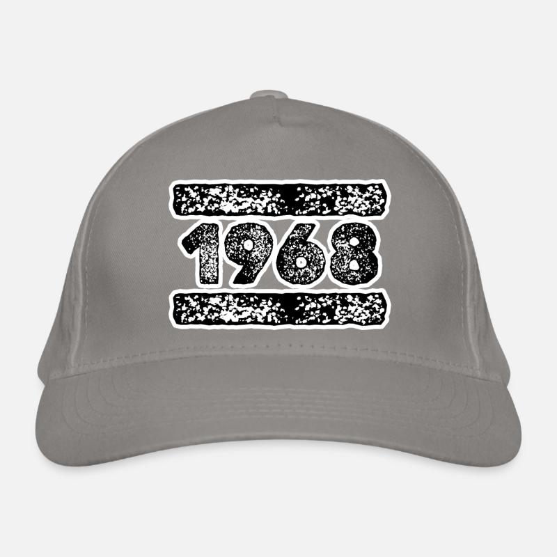 Year 1968 Organic Baseball Cap