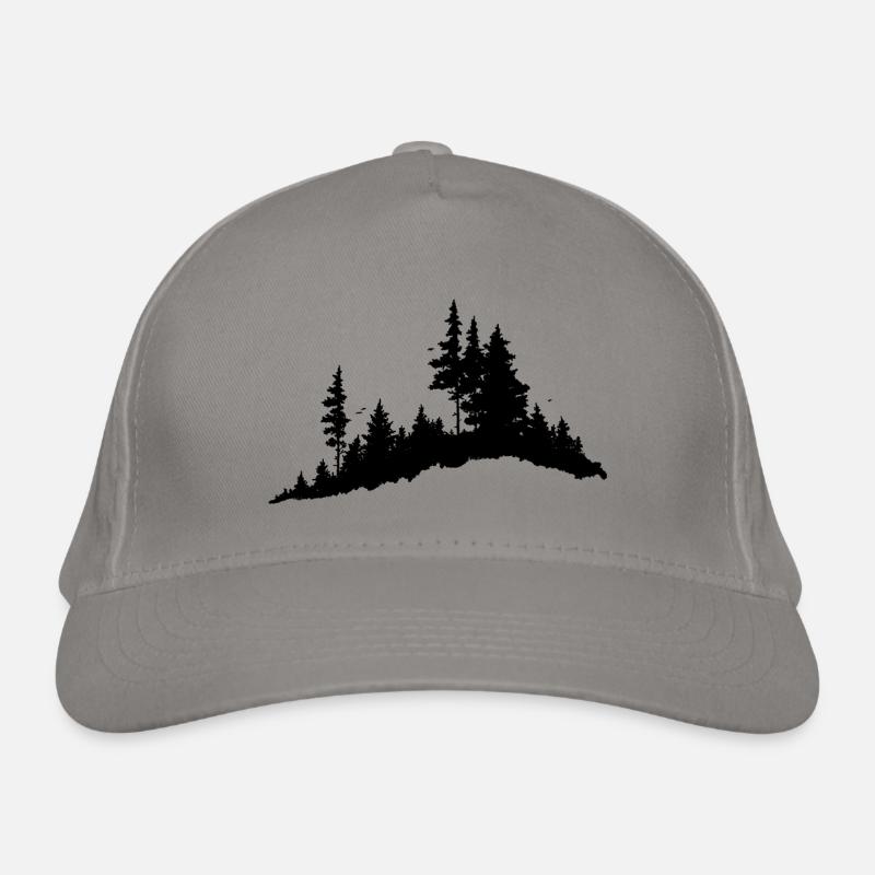 Nature is always changing shape. Organic Baseball Cap