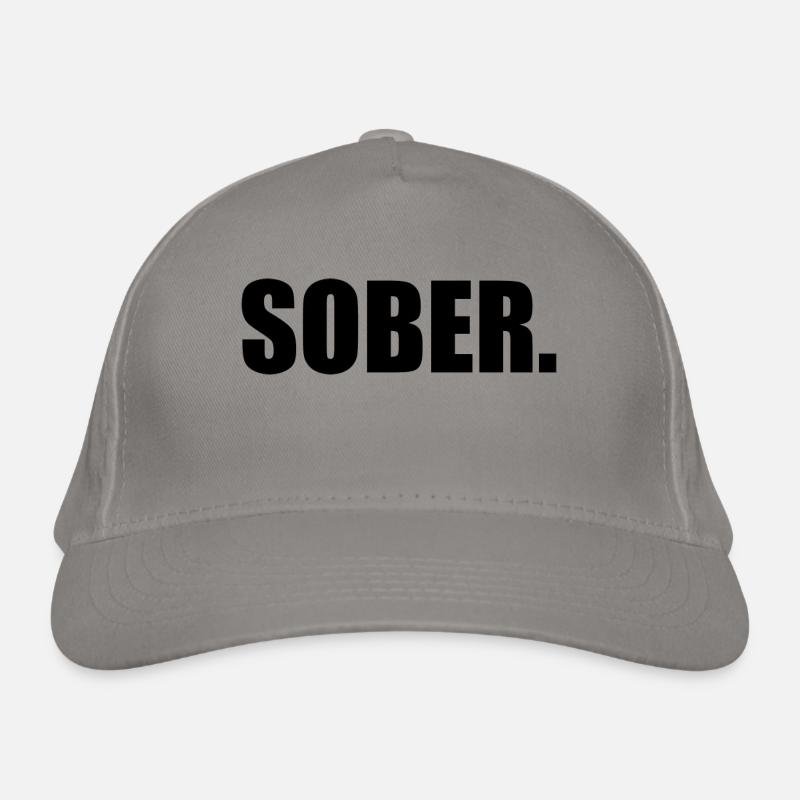 Sober Organic Baseball Cap