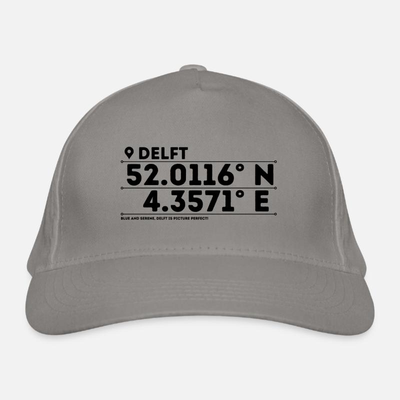 Delft: Delftware, Canals & Academic Elegance Organic Baseball Cap