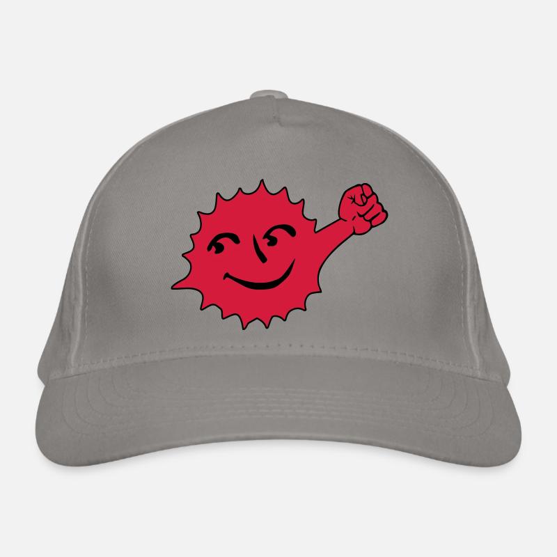 Atomkraft Faust dagegen Geschenkidee Nein Symbol Organic Baseball Cap