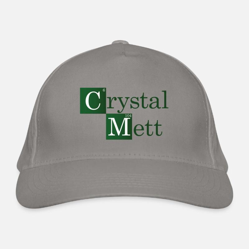 Crystal Mett oder so Bio-Baseballkappe