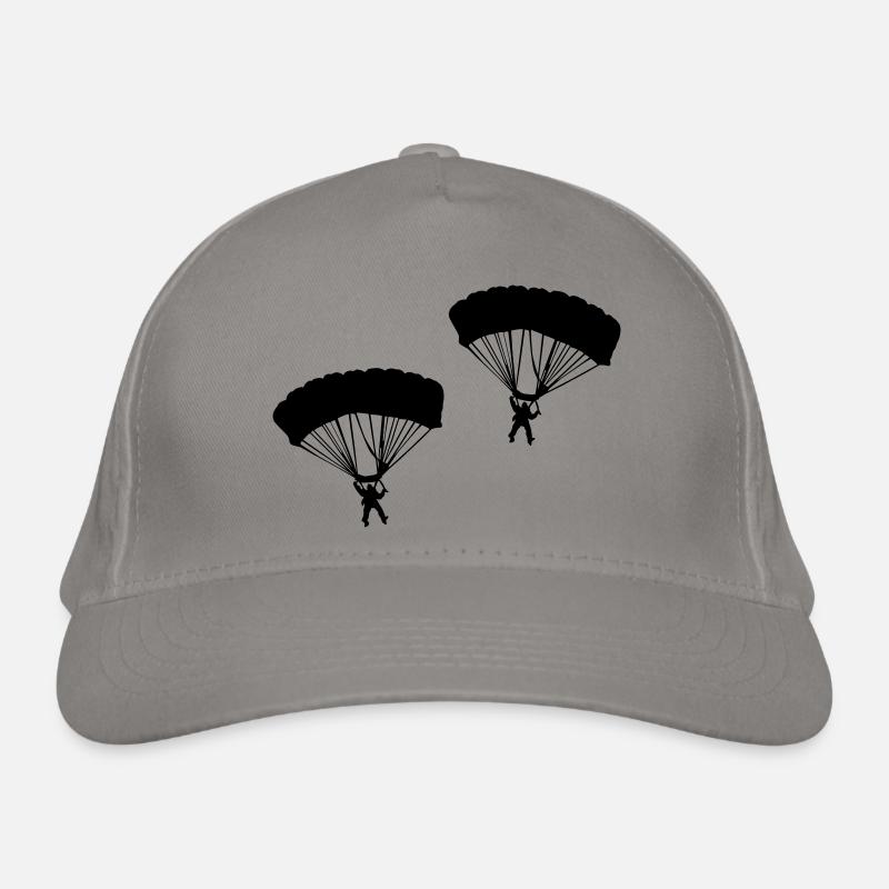 Fallschirmspringer Bio-Baseballkappe