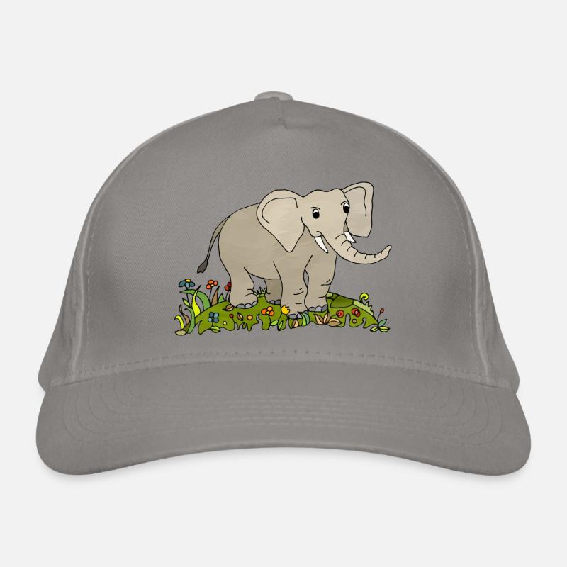 Éléphant Casquette classique bio