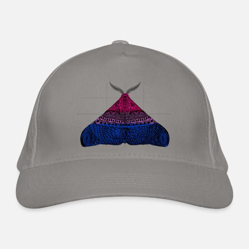 Bisexuell pride Motte Motiv A Bio-Baseballkappe