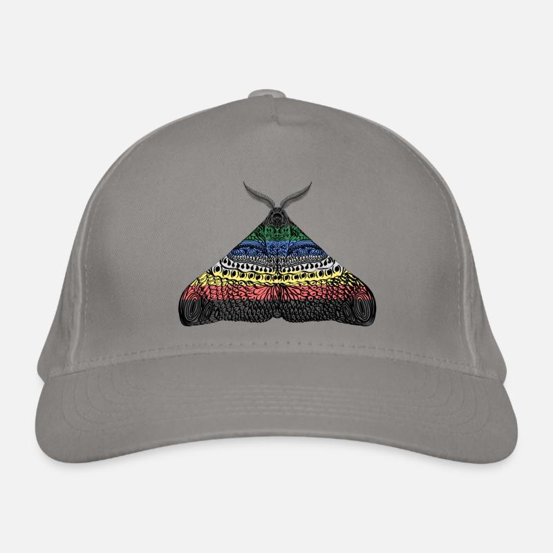 Disability pride moth Organic Baseball Cap