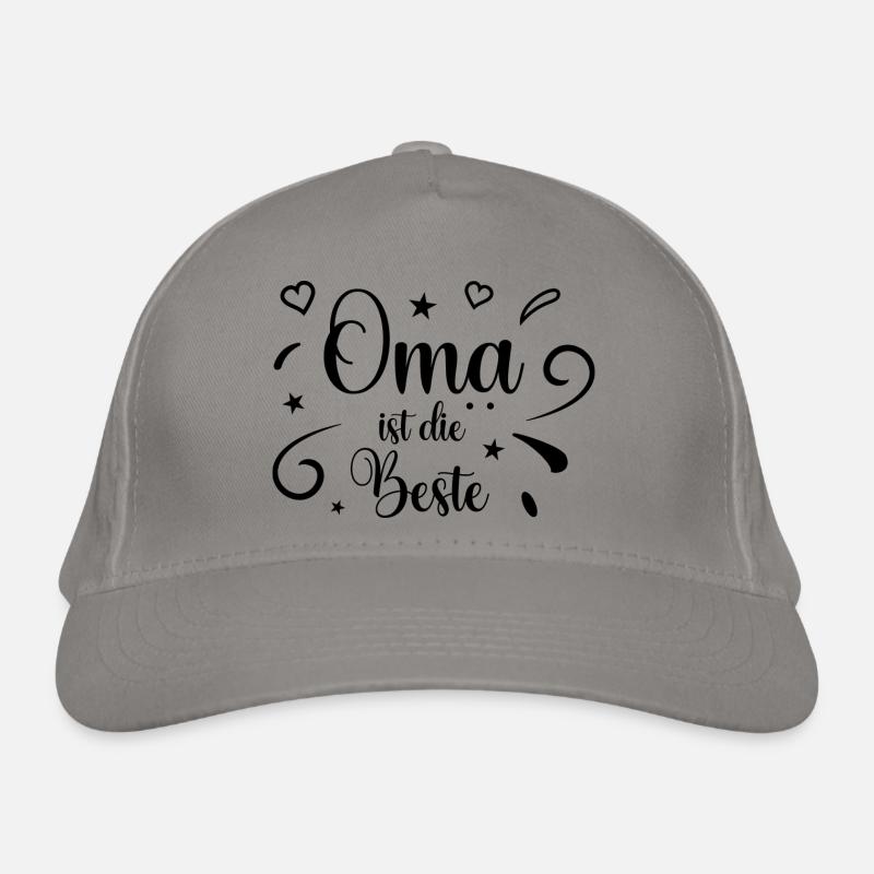Oma ist die beste - Beste Oma Bio-Baseballkappe